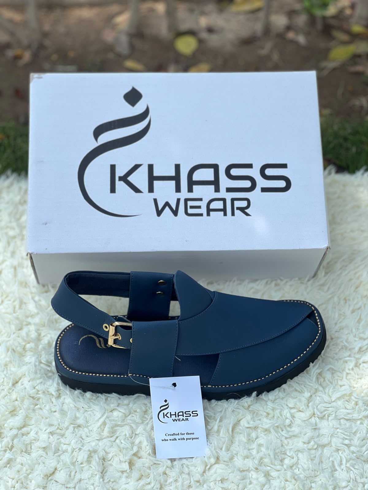 Midnight Navy Prestige Skechers Sole Handmade