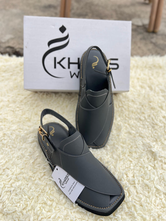 Urban Slate Classic Peshawari Chappal