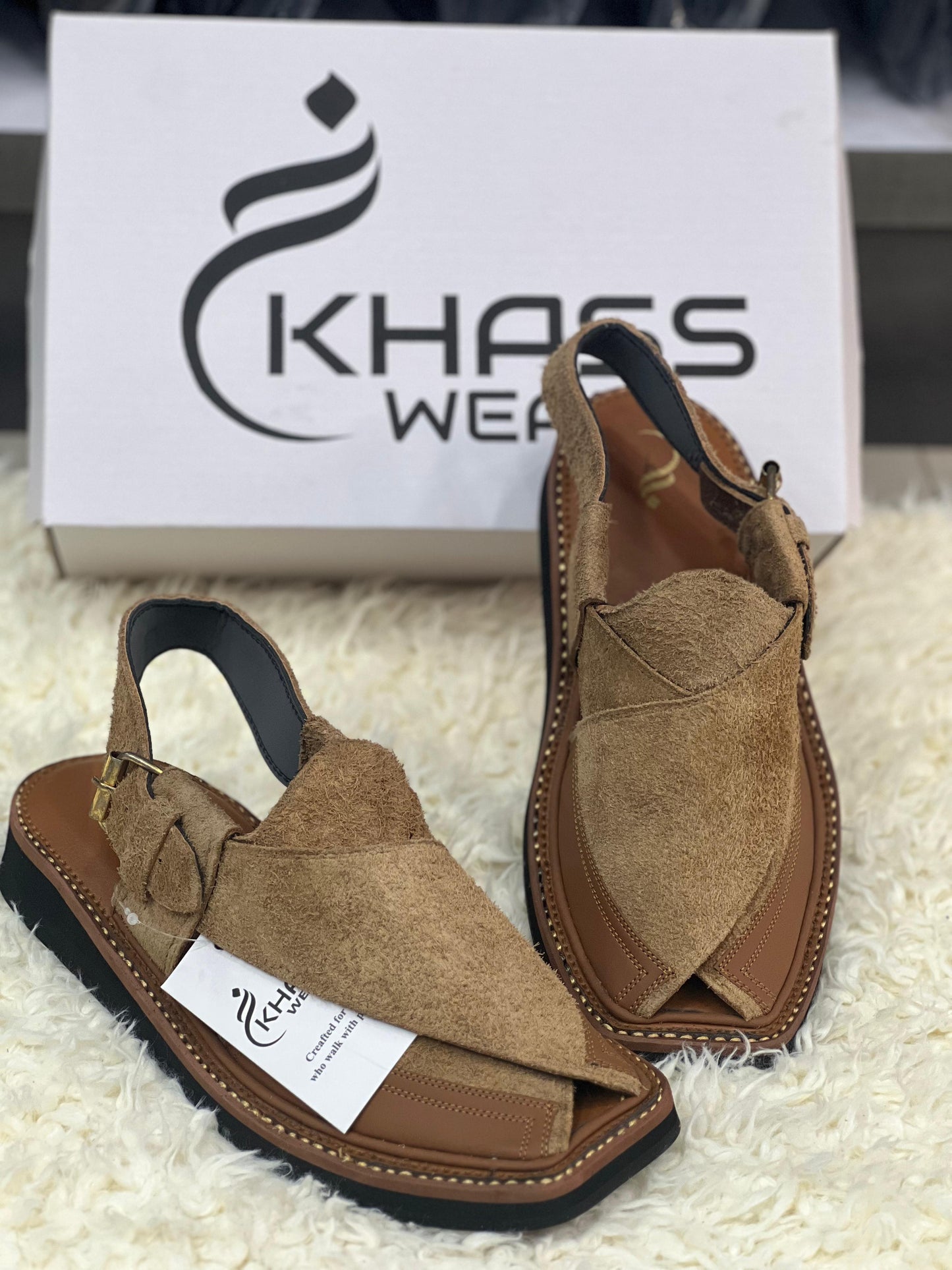 Charsadda suede signature double sole
