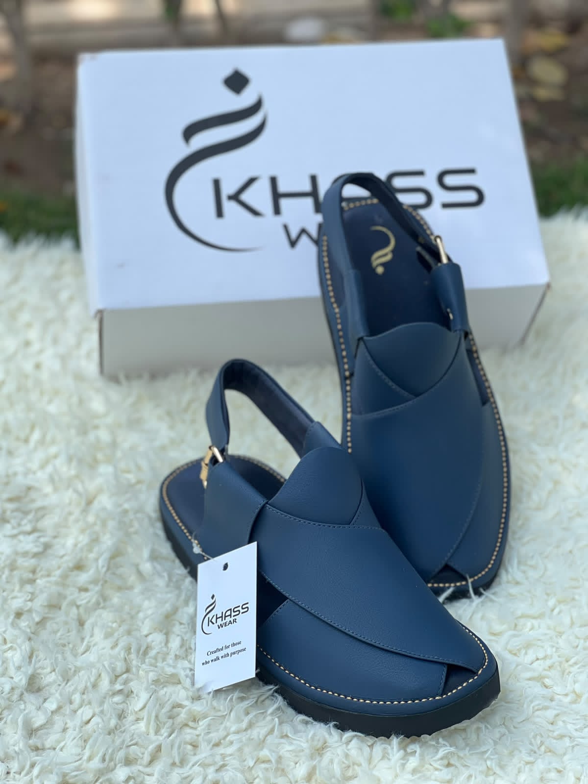 Midnight Navy Prestige Skechers Sole Handmade