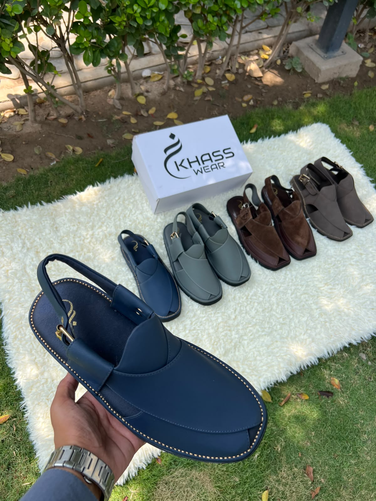 Midnight Navy Prestige Skechers Sole Handmade