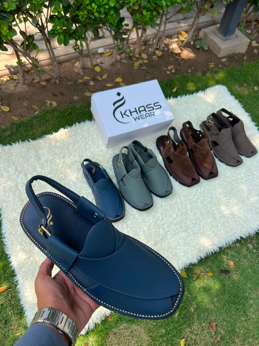 Midnight Navy Prestige Skechers Sole Handmade