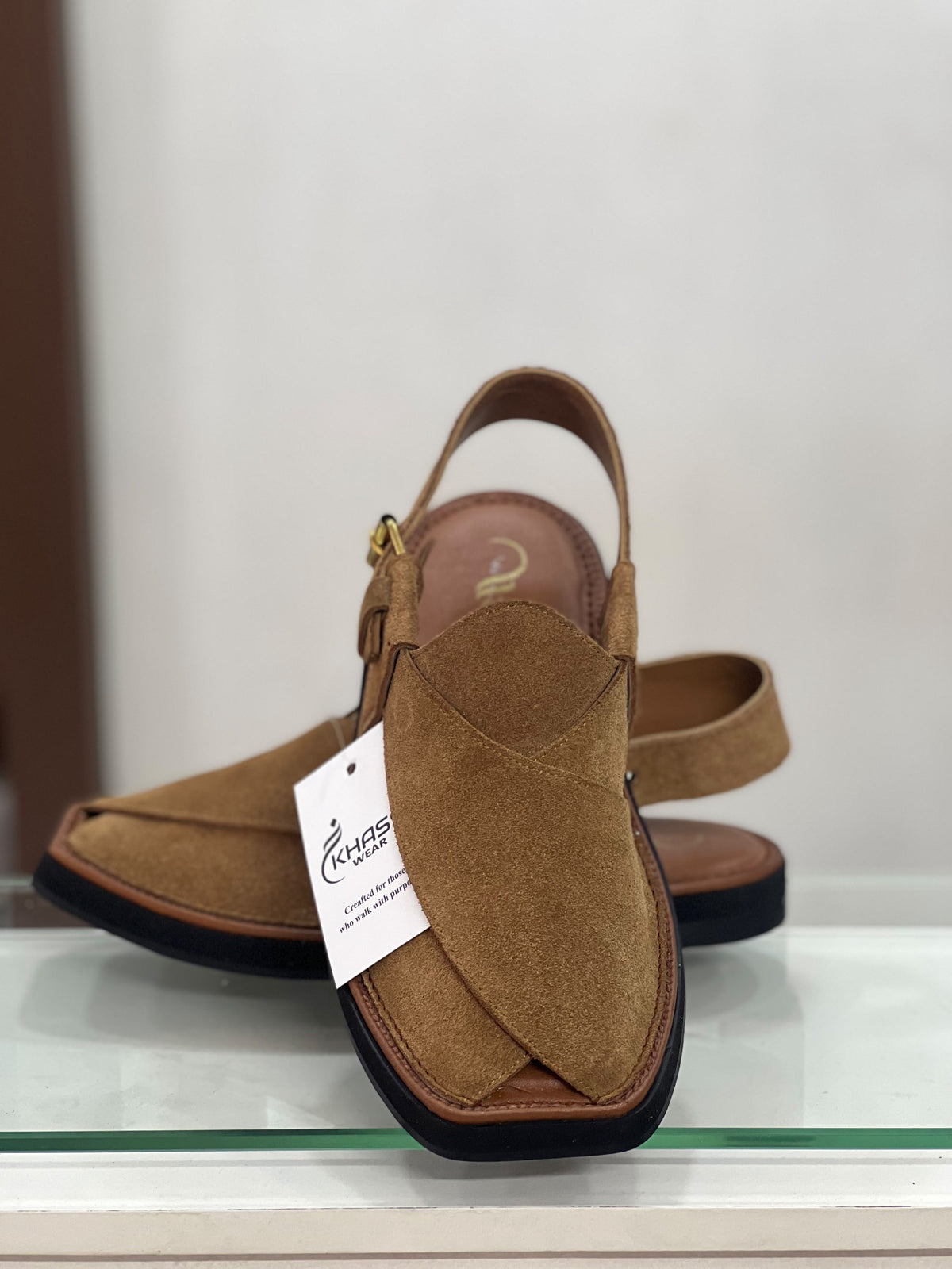 Kaptaan medium sole coganc brown sabar