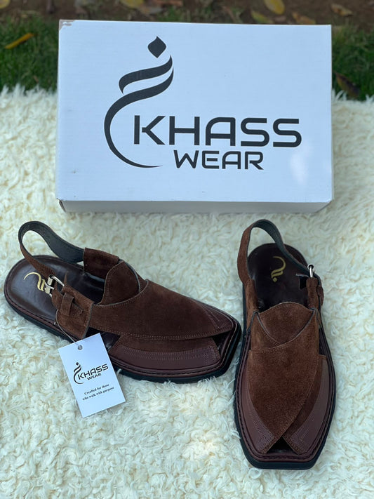 charsadda chapple double sole Brown sabar light weight